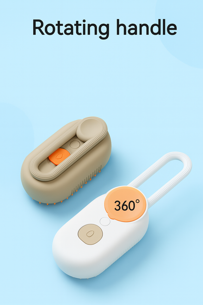 3 in 1 Pet Steam Brush | Rechargeable, Self-Cleaning, Deshedding & Massage Tool for Dogs & Cats-Final 3 Hours: 30%OFF 🔥