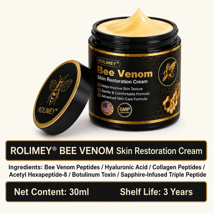 Rolimey® Bee venom Pro Comprehensive Cream —Tightening for Skin Types 🔥
