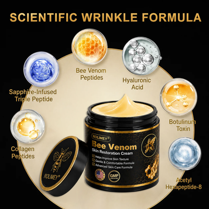 Rolimey® Bee venom Pro Comprehensive Cream —Tightening for Skin Types 🔥
