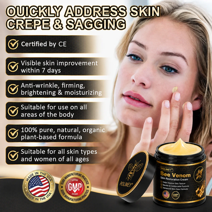 Rolimey® Bee venom Pro Comprehensive Cream —Tightening for Skin Types 🔥