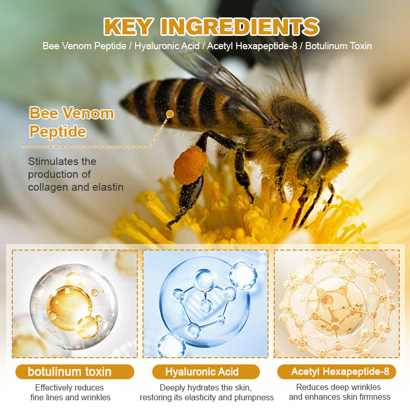 🐝✨ Made and Shipped from UK ✅ Furzero™ Botox Bee Venom Wrinkle Removal Cream - LAST DAY 70% OFF