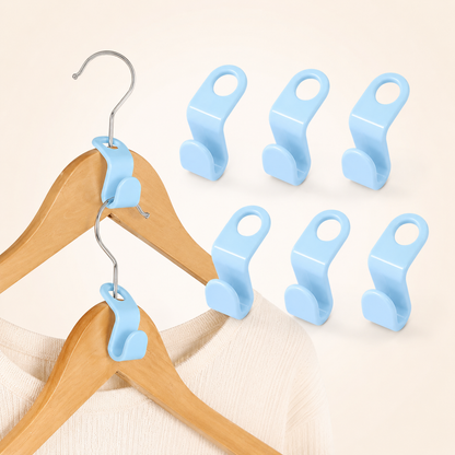 🔥 50% OFF TODAY! Space-Saving Hanger Hooks for Closets & Wardrobes