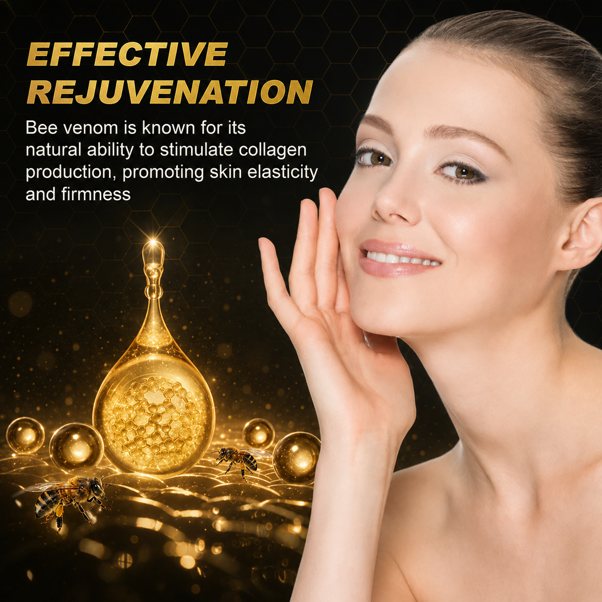 Rolimey® Bee venom Pro Comprehensive Cream —Tightening for Skin Types 🔥