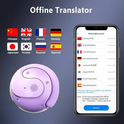 🏆LAST DAY SALE 49% OFF⏰Hot Sale  AI Translation T26  Pro MAX Wireless Bluetooth Translation Earbuds