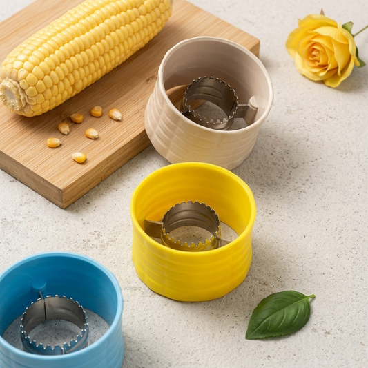 Noveliquecosh Stainless Steel Corn Stripper Tool, Corn Thresher Machine, Corn Kernel Remover, Cob Peeler, Vegetable Peeling Tools, Kitchen Gadgets & Accessories