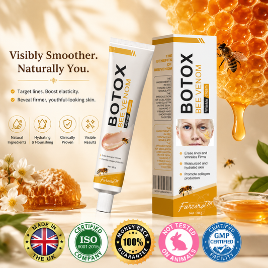 🐝✨ Made and Shipped from UK ✅ Furzero™ Botox Bee Venom Wrinkle Removal Cream - LAST DAY 70% OFF
