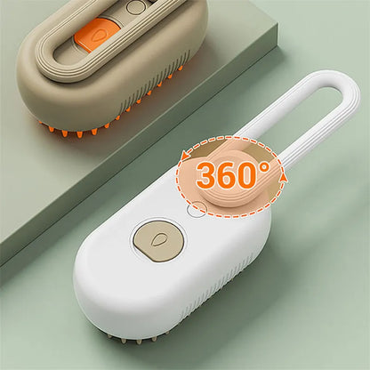3 in 1 Pet Steam Brush | Rechargeable, Self-Cleaning, Deshedding & Massage Tool for Dogs & Cats-Final 3 Hours: 30%OFF 🔥